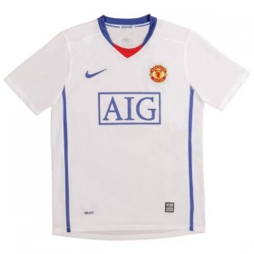 Manchester United 2008-09 Retro Venkovní - Fotbalové Dresy (S/S)