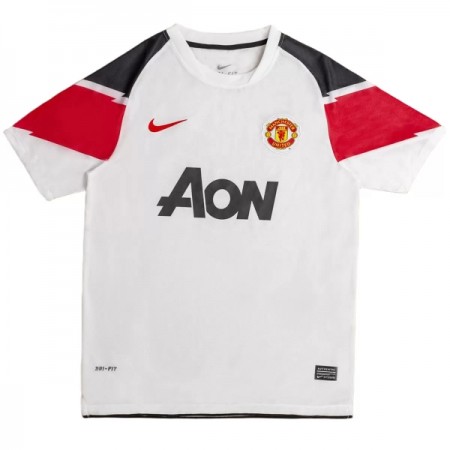 Manchester United 2010-11 Retro Venkovní - Fotbalové Dresy (S/S)