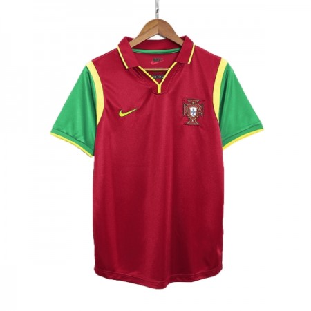 Portugalsko Retro Domácí 1998 - Fotbalové Dresy (S/S) Portugalsko Retro Domácí 1998 - Fotbalové Dresy (S/S)