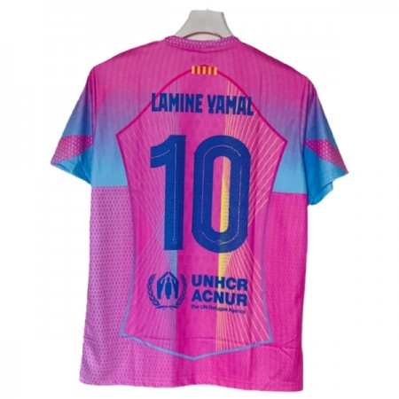 Barcelona Lamine Yamal 10 Červená 2025-26 - Fotbalové Dresy (S/S) Barcelona Lamine Yamal 10 Červená 2025-26 - Fotbalové Dresy (S/S)