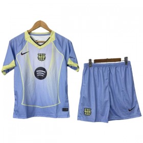 Barcelona Nachový 2025-26 - Dětské Fotbalové Dresy (S/S)