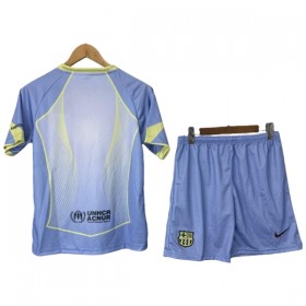 Barcelona Nachový 2025-26 - Dětské Fotbalové Dresy (S/S)