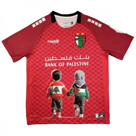 Club Deportivo Palestino Červená 2025 - Fotbalové Dresy (S/S)