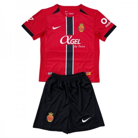 RCD Mallorca Domácí 2025-26 - Dětské Fotbalové Dresy (S/S) RCD Mallorca Domácí 2025-26 - Dětské Fotbalové Dresy (S/S)