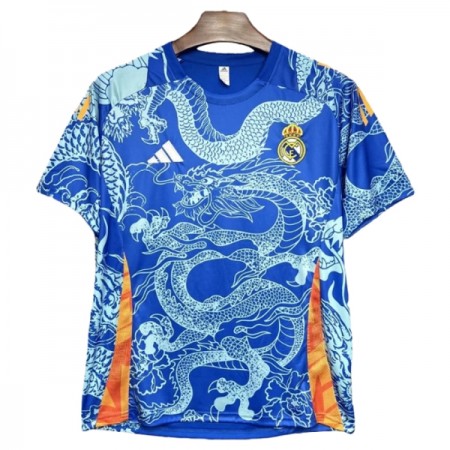 Real Madrid Dragon Modrá 2025-26 - Fotbalové Dresy (S/S) Real Madrid Dragon Modrá 2025-26 - Fotbalové Dresy (S/S)