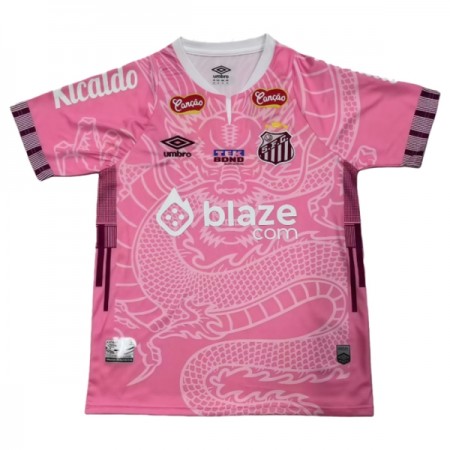 Santos FC Dragon Růžová 2025-26 - Fotbalové Dresy (S/S) Santos FC Dragon Růžová 2025-26 - Fotbalové Dresy (S/S)