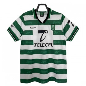 Sporting CP 1999-2000 Domácí - Fotbalové Dresy (S/S)