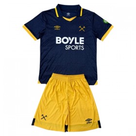 West Ham United Alternativní 2025-26 - Dětské Fotbalové Dresy (S/S)