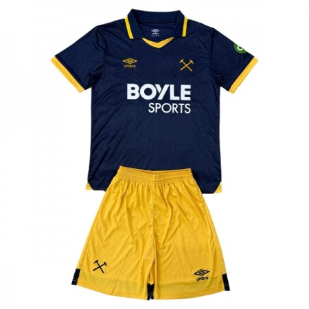 West Ham United Alternativní 2025-26 - Dětské Fotbalové Dresy (S/S) West Ham United Alternativní 2025-26 - Dětské Fotbalové Dresy (S/S)