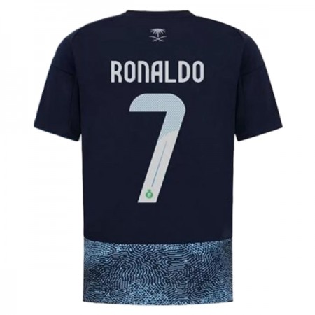 Al Nassr Ronaldo 7 Venkovní 2025-26 - Fotbalové Dresy (S/S)