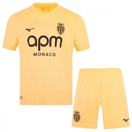 AS Monaco Alternativní 2025-26 - Dětské Fotbalové Dresy (S/S)