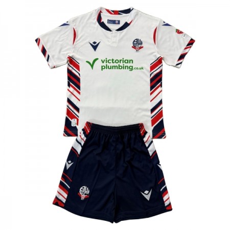 Bolton Wanderers Domácí 2025-26 - Dětské Fotbalové Dresy (S/S) Bolton Wanderers Domácí 2025-26 - Dětské Fotbalové Dresy (S/S)