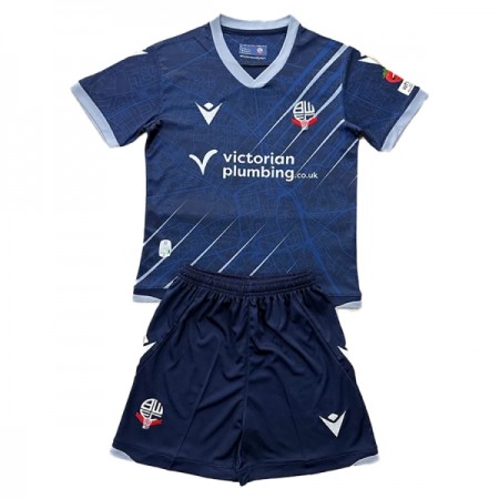 Bolton Wanderers Venkovní 2025-26 - Dětské Fotbalové Dresy (S/S) Bolton Wanderers Venkovní 2025-26 - Dětské Fotbalové Dresy (S/S)