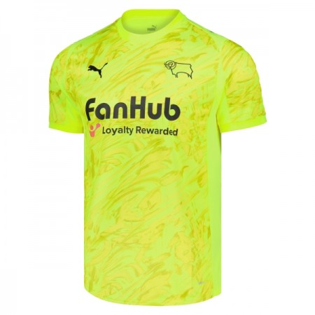 Derby County Brankářské Žlutá 2025-26 - Fotbalové Dresy (S/S) Derby County Brankářské Žlutá 2025-26 - Fotbalové Dresy (S/S)