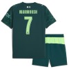 Manchester City Marmoush 7 EA Sport Čtvrtý 2025-26 - Dětské Fotbalové Dresy (S/S)