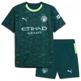 Manchester City Reijnders 4 EA Sport Čtvrtý 2025-26 - Dětské Fotbalové Dresy (S/S)
