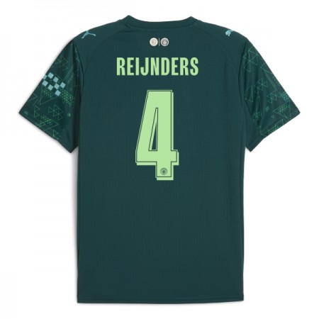 Manchester City Reijnders 4 EA Sport Čtvrtý 2025-26 - Fotbalové Dresy (S/S)