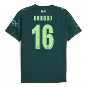 Manchester City Rodrigo 16 EA Sport Čtvrtý 2025-26 - Fotbalové Dresy (S/S)