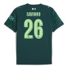 Manchester City Savinho 26 EA Sport Čtvrtý 2025-26 - Fotbalové Dresy (S/S)