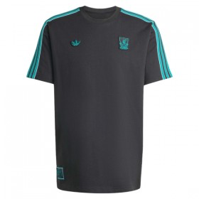 Liverpool Terrace Icons Černá 2025-26 - Fotbalové Dresy (S/S)
