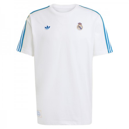 Real Madrid Terrace Icons Bílá 2025-26 - Fotbalové Dresy (S/S)