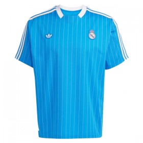 Real Madrid Terrace Icons Modrá 2025-26 - Fotbalové Dresy (S/S)