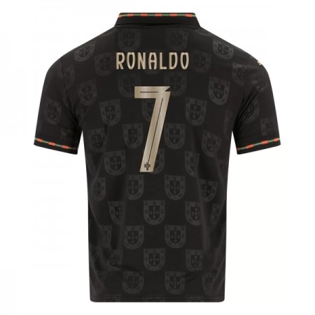 Portugalsko Black Panther Ronaldo 7 2025-26 - Fotbalové Dresy (S/S) Portugalsko Black Panther Ronaldo 7 2025-26 - Fotbalové Dresy (S/S)