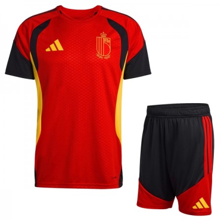 Tréninkový Dresy Belgie MS 2026 Červená - Dětské (S/S) Tréninkový Dresy Belgie MS 2026 Červená - Dětské (S/S)