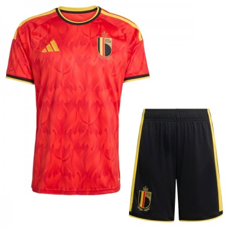 Belgie Domácí MS 2026 - Dětské Fotbalové Dresy (S/S)