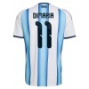 Argentina Di Maria 11 Domácí MS 2026 - Fotbalové Dresy (S/S)