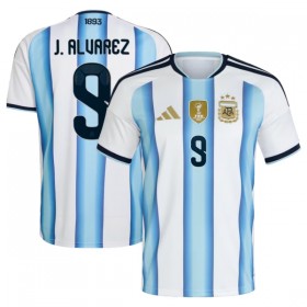 Argentina J. Alvarez 9 Domácí MS 2026 - Fotbalové Dresy (S/S)
