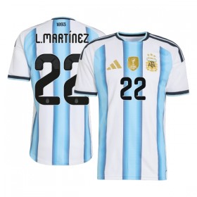 Argentina Lautaro Martinez 22 Domácí MS 2026 - Fotbalové Dresy (S/S)