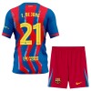 FC Barcelona Frenkie de Jong 21 Čtvrtý 2025-26 - Dětské Fotbalové Dresy (S/S)