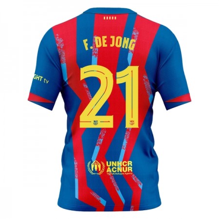 FC Barcelona Frenkie de Jong 21 Čtvrtý 2025-26 - Fotbalové Dresy (S/S) FC Barcelona Frenkie de Jong 21 Čtvrtý 2025-26 - Fotbalové Dresy (S/S)