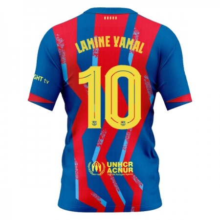 FC Barcelona Lamine Yamal 10 Čtvrtý 2025-26 - Fotbalové Dresy (S/S) FC Barcelona Lamine Yamal 10 Čtvrtý 2025-26 - Fotbalové Dresy (S/S)