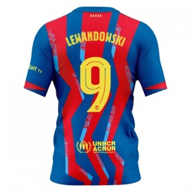 FC Barcelona Lewandowski 9 Čtvrtý 2025-26 - Fotbalové Dresy (S/S)