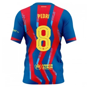 FC Barcelona Pedri 8 Čtvrtý 2025-26 - Fotbalové Dresy (S/S)