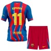 FC Barcelona Raphinha 11 Čtvrtý 2025-26 - Dětské Fotbalové Dresy (S/S)