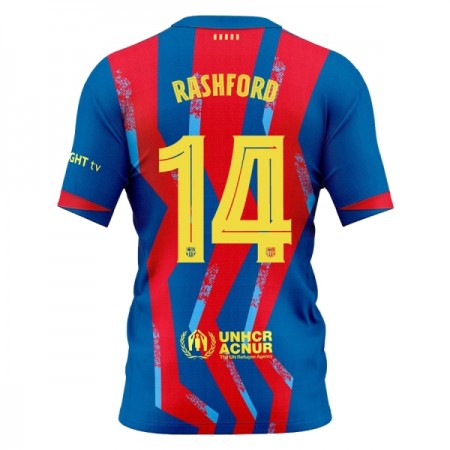 FC Barcelona Rashford 14 Čtvrtý 2025-26 - Fotbalové Dresy (S/S) FC Barcelona Rashford 14 Čtvrtý 2025-26 - Fotbalové Dresy (S/S)