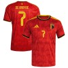 Belgie De Bruyne 7 Domácí MS 2026 - Fotbalové Dresy (S/S) Belgie De Bruyne 7 Domácí MS 2026 - Fotbalové Dresy (S/S)