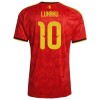 Belgie Lukaku 10 Domácí MS 2026 - Fotbalové Dresy (S/S)