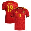 Belgie Openda 19 Domácí MS 2026 - Fotbalové Dresy (S/S)