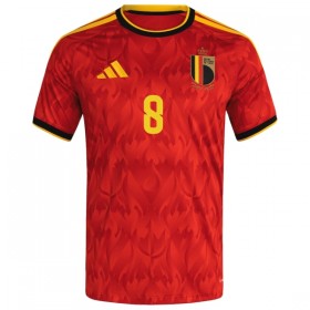 Belgie Tielemans 8 Domácí MS 2026 - Fotbalové Dresy (S/S)