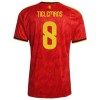 Belgie Tielemans 8 Domácí MS 2026 - Fotbalové Dresy (S/S)