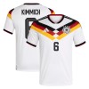 Německo Kimmich 6 Domácí MS 2026 - Fotbalové Dresy (S/S)