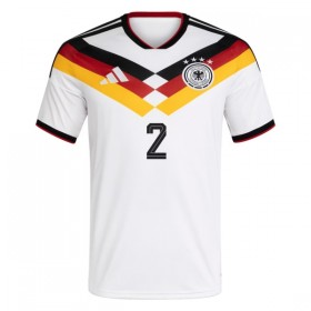Německo Rudiger 2 Domácí MS 2026 - Dětské Fotbalové Dresy (S/S)