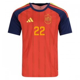 Španělsko Cucurella 22 Domácí MS 2026 - Fotbalové Dresy (S/S)