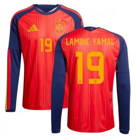 Španělsko Lamine Yamal 19 Domácí MS 2026 - Fotbalové Dresy (L/S) Španělsko Lamine Yamal 19 Domácí MS 2026 - Fotbalové Dresy (L/S)