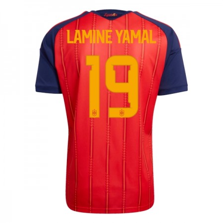 Španělsko Lamine Yamal 19 Domácí MS 2026 - Fotbalové Dresy (S/S) Španělsko Lamine Yamal 19 Domácí MS 2026 - Fotbalové Dresy (S/S)