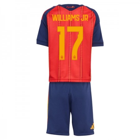 Španělsko Williams JR 17 Domácí MS 2026 - Dětské Fotbalové Dresy (S/S) Španělsko Williams JR 17 Domácí MS 2026 - Dětské Fotbalové Dresy (S/S)